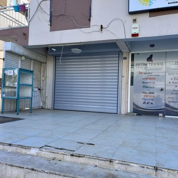 Bornova Dükkan Kepenk - İzmir Bornova Kepenk projesi | Günsan Alüminyum