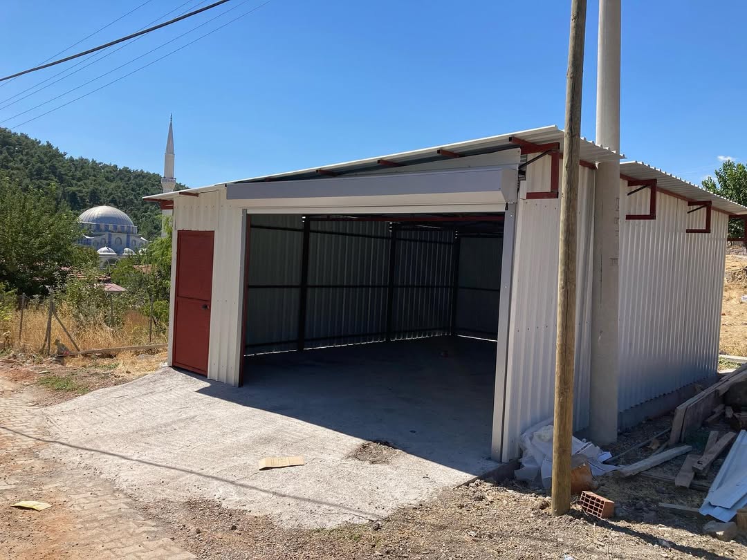 Çelik Çatı, Depo - İzmir Bornova Çelik Çatı projesi | Günsan Alüminyum